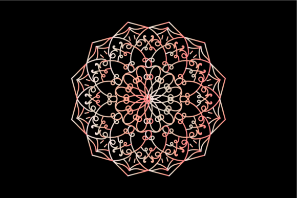 Decorative Mandala Element Design: Graphics and Illustrations for Creative Projects