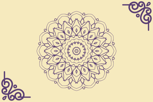 Decorative Mandala Graphic Art