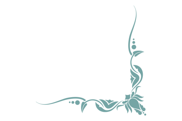 Elegant Ornamental Corner: Graphics for Local Branding