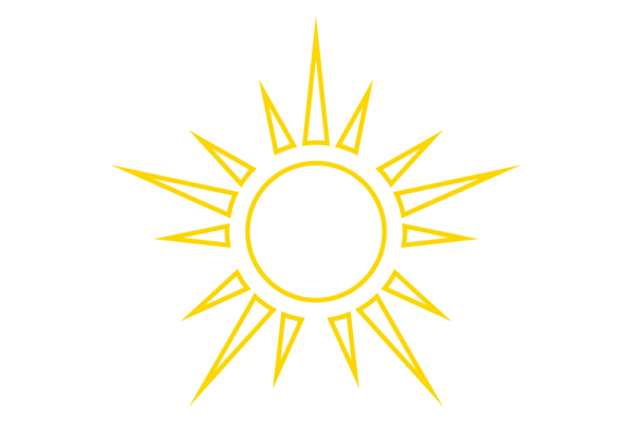 Hot Weather Symbol Graphics & Illustrations