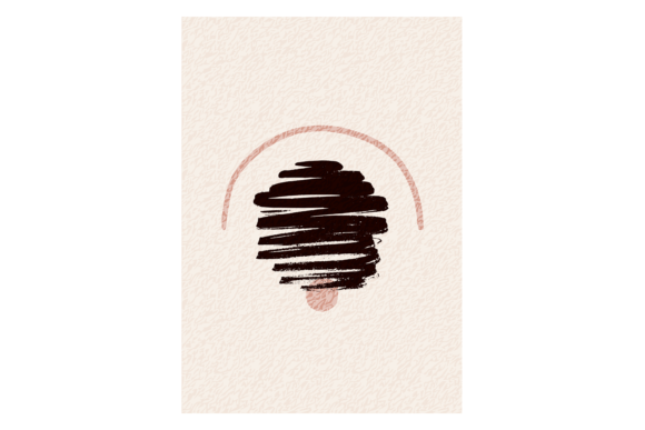 Minimalistic Fine Art Poster. Decorative Graphics