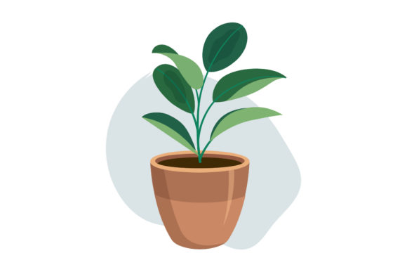 Spring Decorative Plant Graphic Design